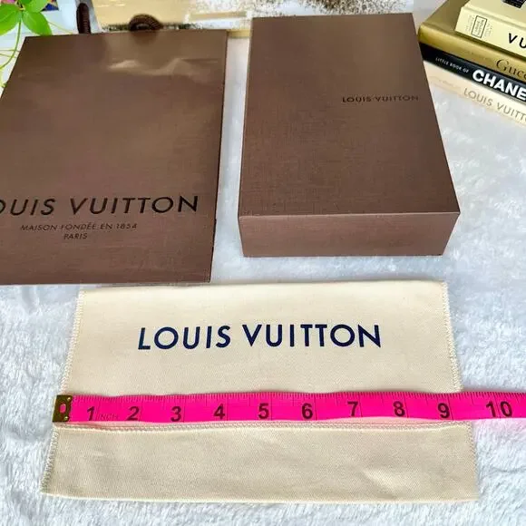 SOLD Louis Vuitton Box, Dust Bag and Shopping Bag for long wallet Gift Set LIKE - Picture 4 of 9